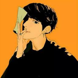 吃瓜网红头像男生动漫,动漫风网红男生头像解析